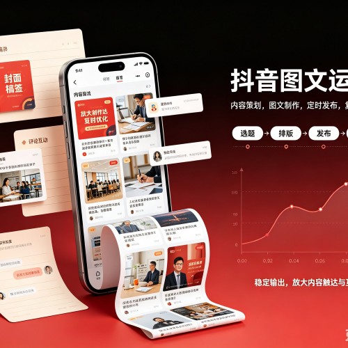天峨抖音图文代运营服务